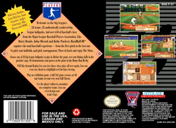 HardBall III (USA) box cover back